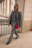Grey Wide-Leg Trousers