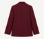 Burgundy Oversized Blazer