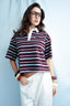Cotton Striped Polo Chic
