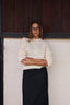 The Ivory Cashmere & Wool Sweater Beige