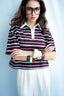 Cotton Striped Polo Chic
