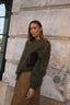 SOFT MOHAIR SWEATER – OLIVE