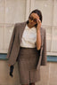 The Heritage Check Wool Skirt