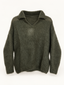Olive Haze Mohair Polo
