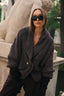 Cocoa Wrap Cardigan