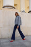 FLARE DARK BLUE JEANS