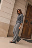 Grey Wide-Leg Trousers