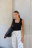 WAVE BLACK TANK TOP