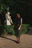 The Olive Faux Leather Skirt