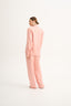 SATIN SHIRT PEACH