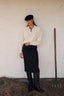 Wool Midi Skirt