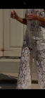 LACE WHITE PANTS