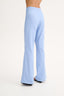 BLUE STRAIGHT-LEG TROUSERS