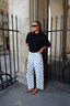 POLKA DOT COTTON PANTS