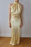 BLOUSE SATIN YELLOW