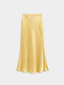 LONG VISCOSE SKIRT YELLOW