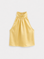 BLOUSE SATIN YELLOW