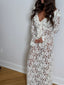 CREAM LACE BLOUSE
