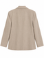 Oversized Beige Blazer