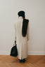 LONG WOOL BEIGE COAT