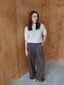 CLOUD TOUCH MOHAIR SWEATER ECRU