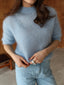 CLOUD TOUCH MOHAIR SWEATER BLUE