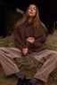 Chocholate Wrap Cardigan Sweater