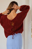 MOLLY SWEATER BURGUNDY