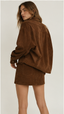 Suede Mini Skirt